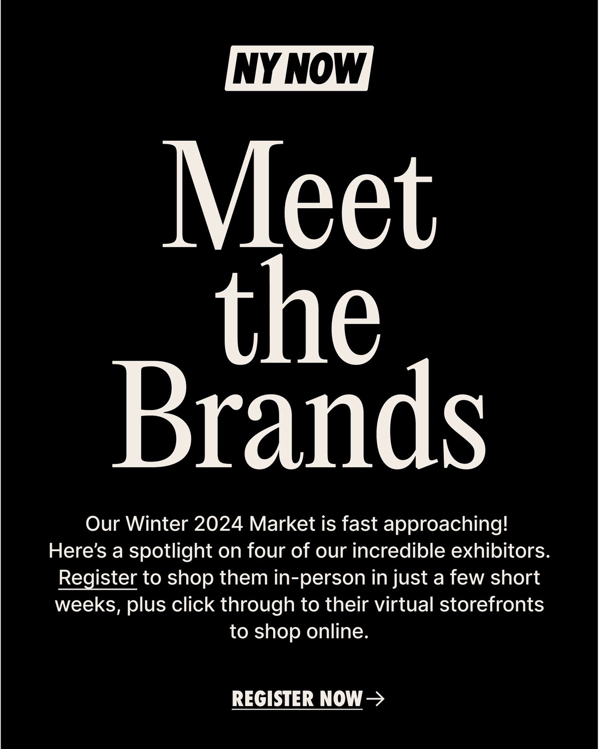 Meet the brands exhibiting at NY NOW's Winter Market