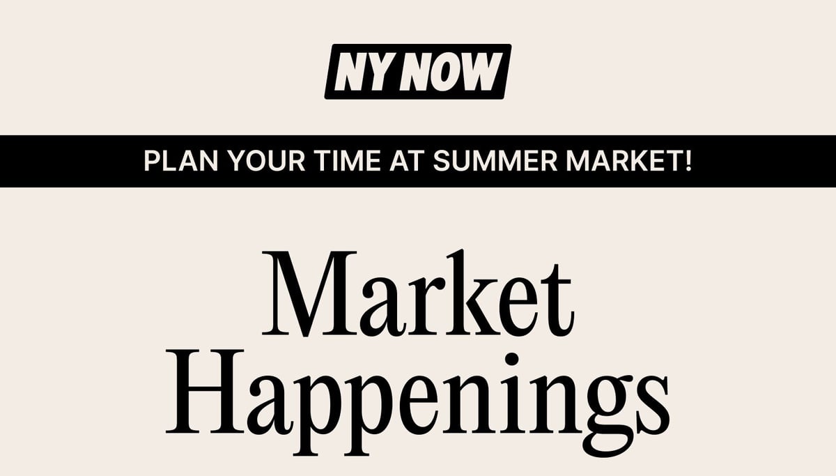 Plan your time at Summer Market!
