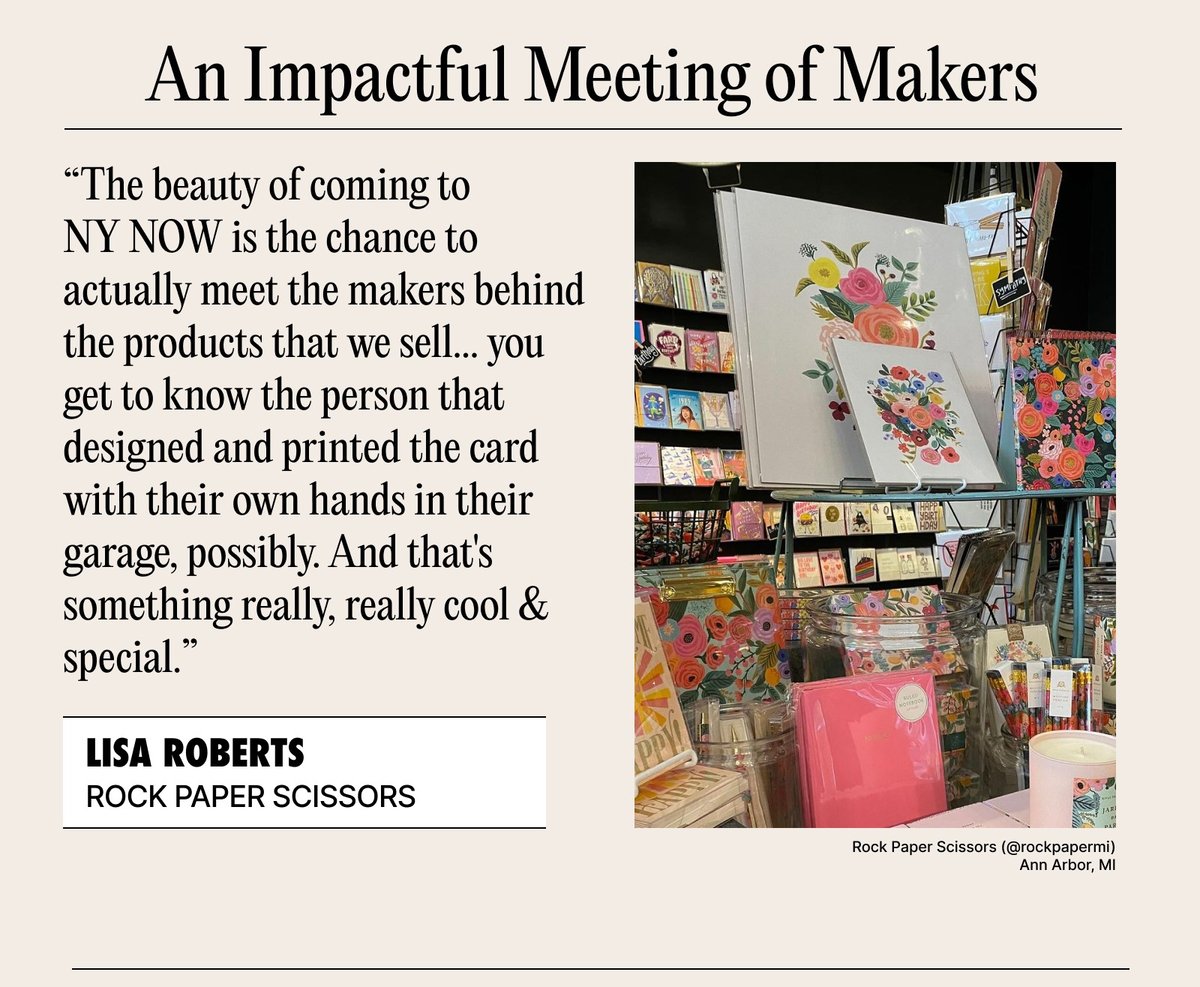 An impactful meeting of makers