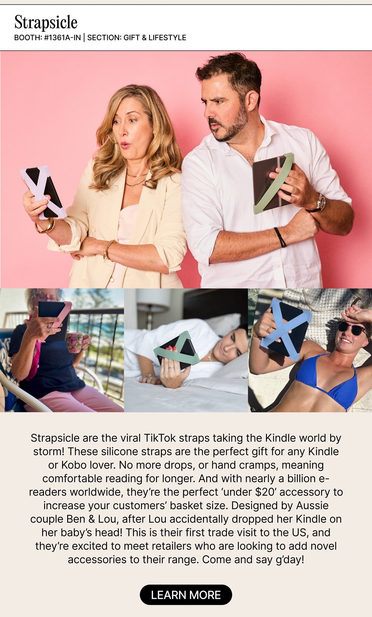 Strapsicle, a NY NOW exhibitor