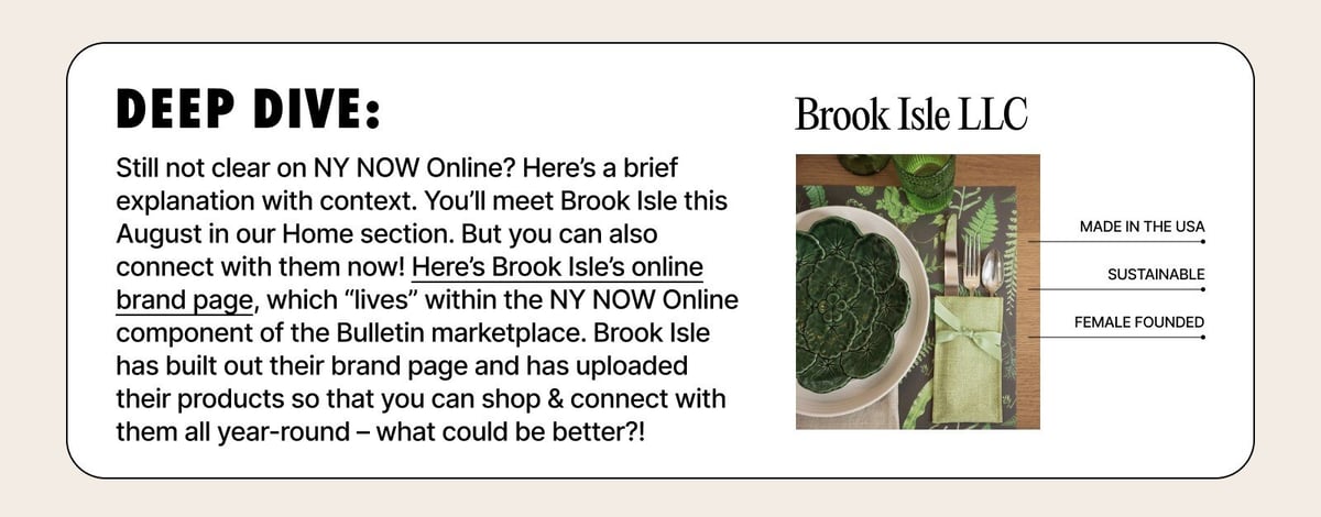 Learn more about NY NOW Online