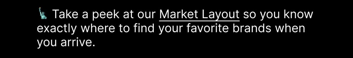 Take a peek at our market layout 