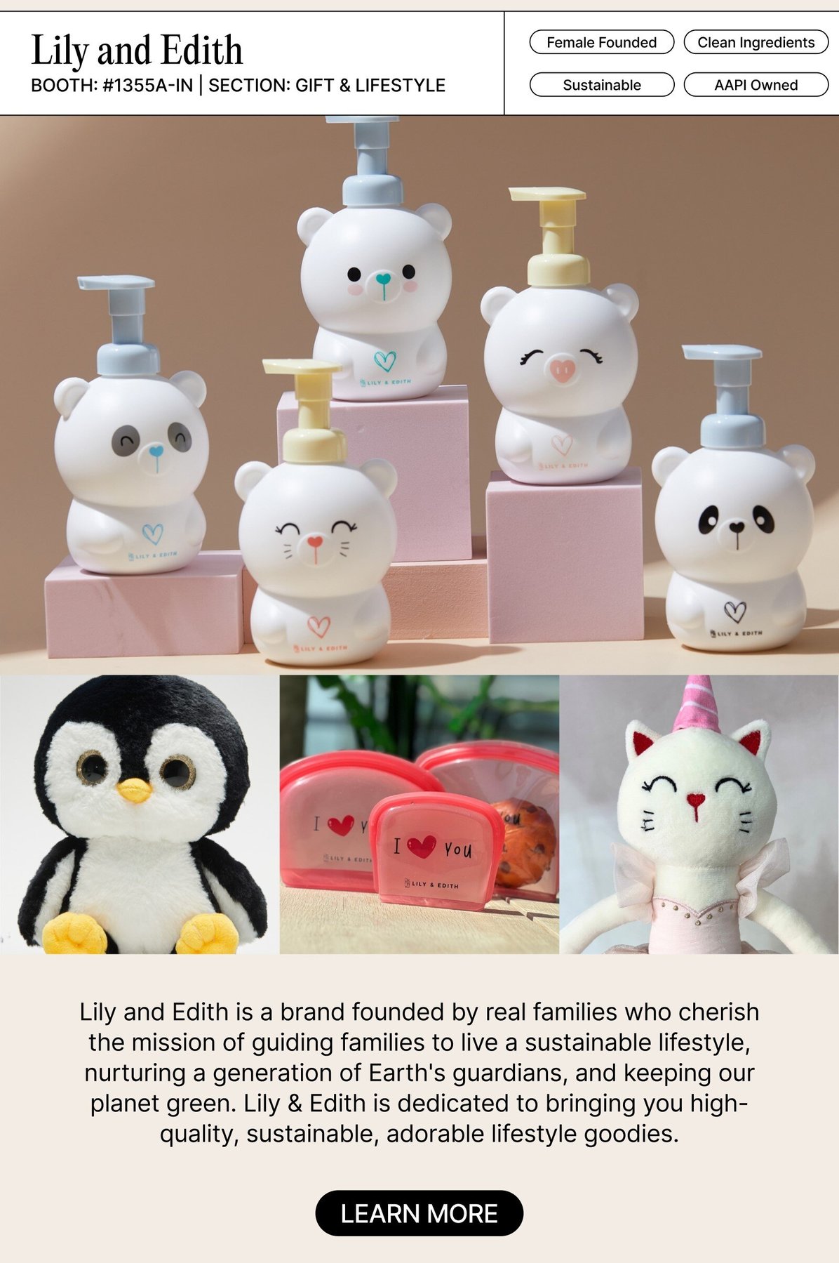 Lily and Edith, a NY NOW exhibitor