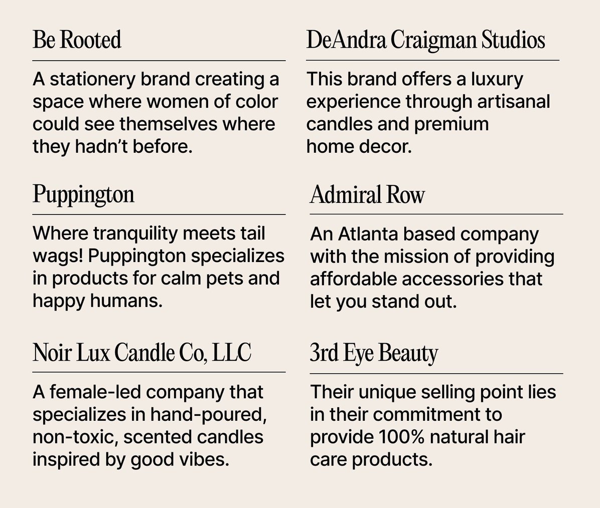 Check out these black-owned brands