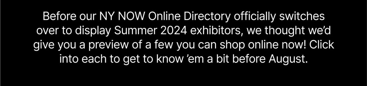 Meet these Summer 2024 exhibitors